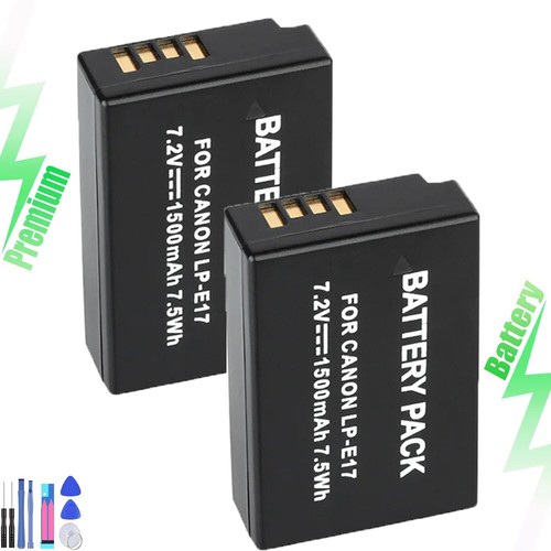 Per canon e17 - lp-e17, 1500mah